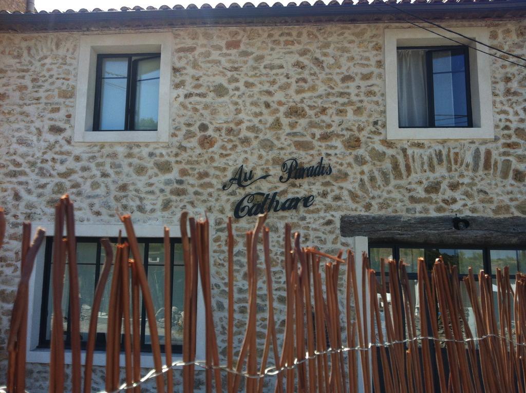 Au Paradis Cathare Fraissé-des-Corbières Εξωτερικό φωτογραφία